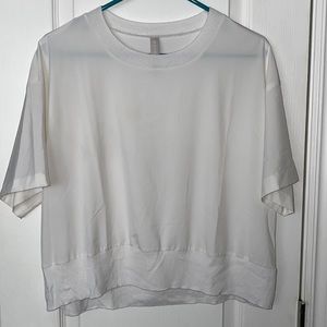 Athleta Zephyr Tee. White. Women’s Medium.